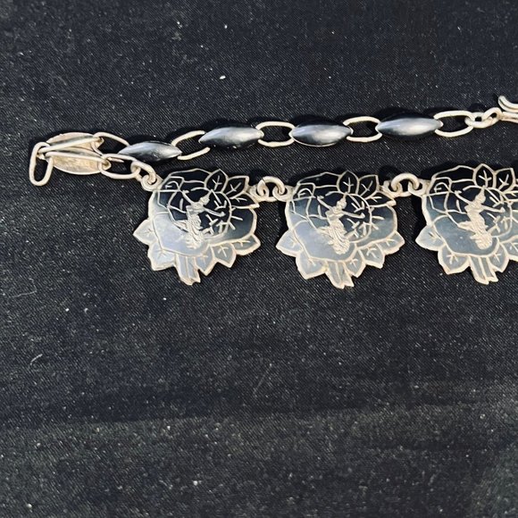 Vintage Siam Goddess Sterling Silver Necklace (5001) - Picture 7 of 9